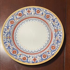 World Market Porto Dinner Ceramic Plate Portugal